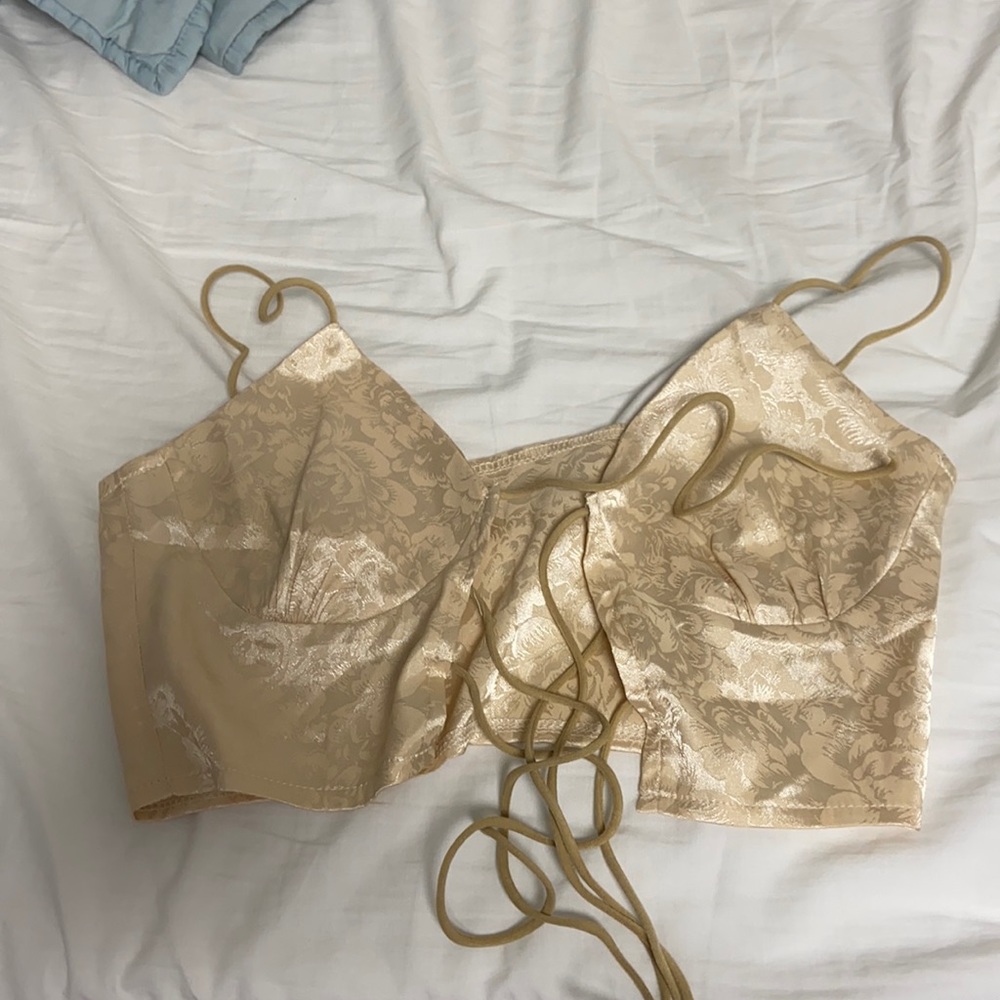 Empty soda Victorian Vixen crop top